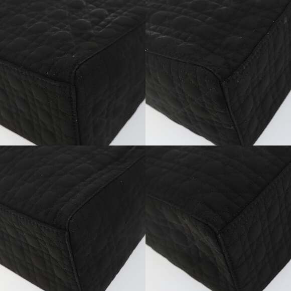 DIOR Canage Hand Bag Nylon Black Gold - Picture 10 of 12